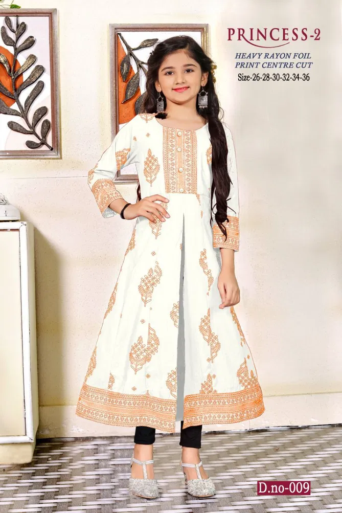 Banwery Princess V 2 Wholesale Girls Kids Kurti Collection
